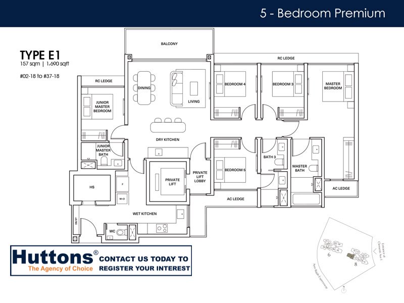 5 - Bedroom Premium