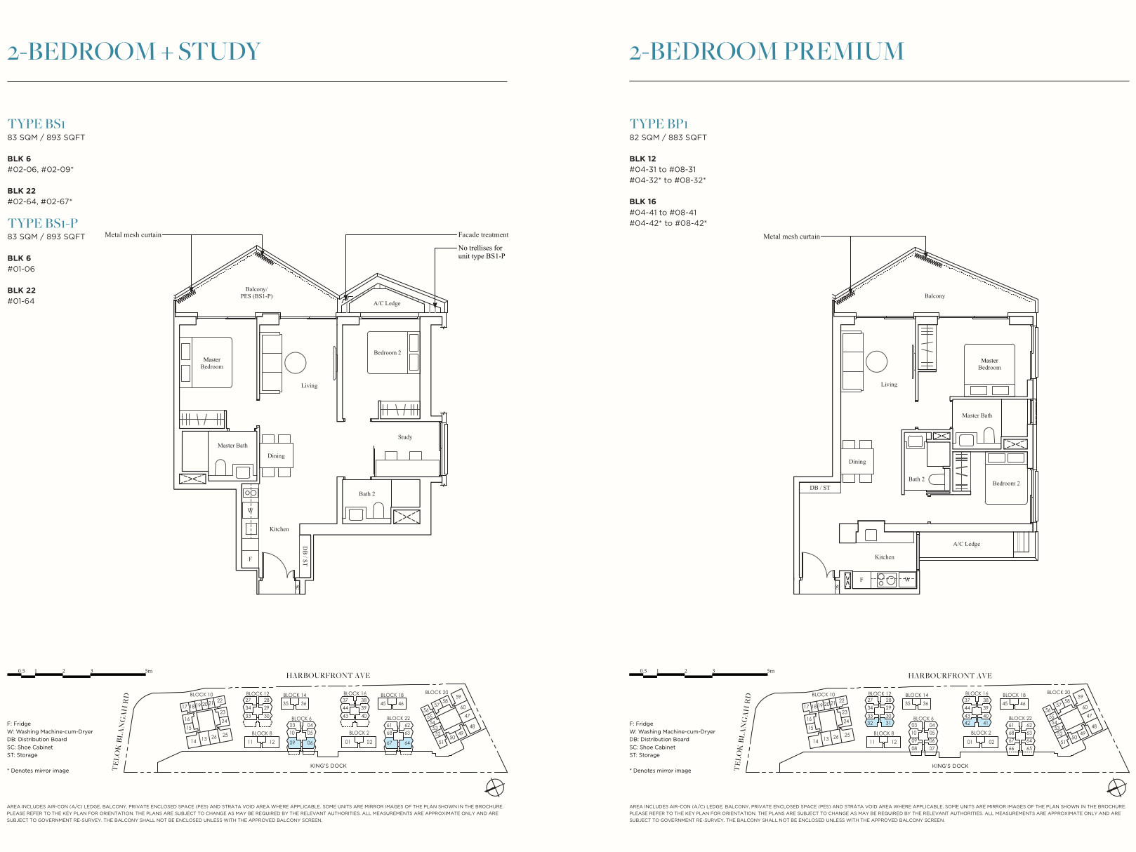 2 - Bedroom + Study